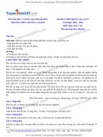TS247 DT de thi thu thptqg mon ngu van chuyen lam son thanh hoa lan 4 nam 2019 co loi giai chi tiet  36825 1558406471 
