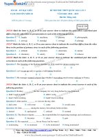 TS247 DT de thi thu thpt qg mon anh so gd dt bac lieu lan 1 nam 2019 co loi giai chi tiet  26660 1557890991 