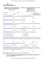 TS247 DT de thi thu thpt qg mon hoa thpt chuyen vinh phuc vinh phuc lan 3 nam 2019 co loi giai chi tiet 33167 1552472317 