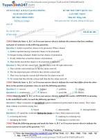 TS247 DT de thi thu thpt qg mon anh so gd dt hai phong lan 1 nam 2019 co loi giai chi tiet  35213 1555211216 