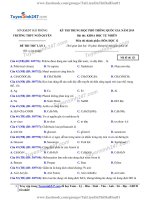 TS247 DT de thi thu thpt qg mon hoa truong thpt ngo quyen hai phong lan 1 nam 2019 co loi giai chi tiet 27386 1547453960 