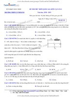 TS247 DT de thi thu thpt qg 2019 mon vat li truong thpt ly thai to bac ninh lan 2 co loi giai chi tiet  35643 1559275984 