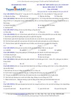 TS247 DT de thi thu thpt qg mon sinh so gd dt bac ninh lan 2 nam 2019 co loi giai chi tiet  35862 1557888737 