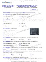 TS247 DT de khao sat thpt qg 2019 mon vat li chuyen dai hoc vinh lan 2 co loi giai chi tiet  35077 1554113518 