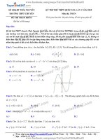 TS247 DT de thi thu thpt qg mon toan thpt chuyen thai nguyen tinh thai nguyen lan 1 nam 2019 co loi giai chi tiet 27559 1554882956 