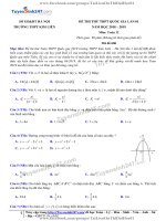 TS247 DT de thi thu thpt qg mon toan thpt kim lien ha noi lan 1 nam 2019 co loi giai chi tiet 27489 1547622130 