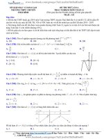TS247 DT de thi thu thpt qg mon toan thpt chuyen thai binh tinh thai binh lan 4 nam 2019 co loi giai chi tiet 35625 1556984411 