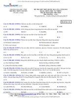 TS247 DT de thi thu thpt qg mon hoa chuyen vinh nghe an lan 1 nam 2019 co loi giai chi tiet 32152 1551784256 