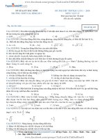 TS247 DT de thi thu thpt qg mon vat li thpt gia binh so 1 bac ninh lan 1 nam 2019 co loi giai chi tiet 26951 1543027133 