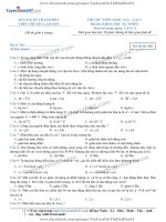 TS247 DT de thi thu thpt qg 2019 mon vat ly truong thpt chuyen lam son thanh hoa lan 1 co loi giai chi tiet  27270 1545386335 