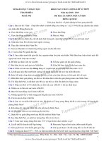 TS247 DT de thi thu thpt qg mon lich su thpt so gd dt thanh hoa nam 2019 co loi giai chi tiet 35356 1555054402 