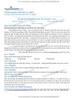 TS247 DT de thi thu thptqg mon ngu van 2019 so gd dt ha noi chuyen khtn lan 1 co loi giai chi tiet  27466 1547007301 