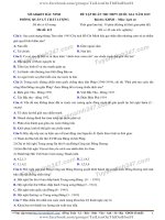 TS247 DT de thi thu thpt qg mon lich su thpt chuyen bac ninh lan 4 nam 2019 co loi giai chi tiet  27653 1548688482 