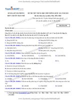 TS247 DT de thi thu thpt qg mon hoa truong thpt chuyen tran phu hai phong lan 1 nam 2019 co loi giai chi tiet 27476 1547455648 