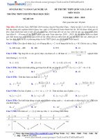 TS247 DT de thi thu thpt qg mon toan thpt chuyen phan boi chau tinh nghe an lan 2 nam 2019 co loi giai chi tiet 33130 1554284349 