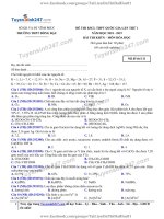 TS247 DT de thi thu thpt qg mon hoa truong thpt dong dau vinh phuc lan 1 nam 2019 co loi giai chi tiet 26843 1542267986 