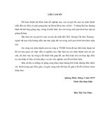 Khóa luận tốt nghiệp Thiết kế chương trình du lịch thiện nguyện ở tỉnh Quảng Bình dành cho khách du lịch nội địa tại công ty TNHH Netin