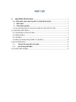 Đại cương về dung dịch, dung dịch chất điện li và ph của dung dịch 