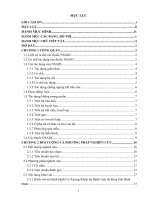 Luận văn Khảo sát tình hình sử dụng thuốc kháng viêm giảm đau không Steroid trong điều trị tại Bệnh viện đa khoa tỉnh Bình Định