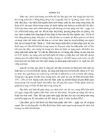 Hiệu quả của mô hình sử dụng nước tiết kiệm trên đất lúa thích ứng với biến đổi khí hậu tại huyện châu thành a, tỉnh hậu giang 
