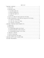 Phân tích nhận thức, kiến thức, thái độ và hành động về môi trường ở học sinh trung học cơ sở và trung học phổ thông quận ninh kiều, thành phố cần thơ 