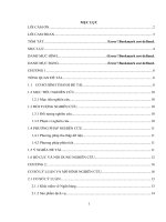 Đánh giá mức độ hài lòng của khách hàng đối với chất lượng dịch vụ cho vay tại ngân hàng chính sách xã hội tỉnh an giang 