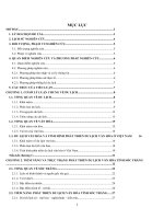 Khóa luận Tiềm năng và thực trạng phát triển du lịch văn hóa tỉnh Sóc Trăng