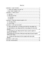 Ảnh hưởng của xâm nhập mặn đến công tác quản lý và sử dụng nguồn tài nguyên nước dưới đất tại vùng ven biển tỉnh sóc trăng 