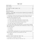 Báo cáo kết quả thực tập tại ngân hàng thương mại cổ phần sài gòn thương tín chi nhánh cần thơ 