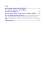 Báo cáo thực hanh hóa đại cương 