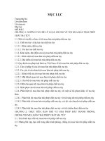 Tội mua bán trái phép chất ma túy trong luật hình sự việt nam  thực trạng và giải pháp 