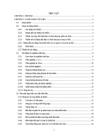 Khảo sát khám phá thuốc tìm chất dẫn đầu và tối ưu hóa tương tác với  đích tác động 