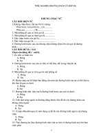 TRẮC NGHIỆM SẢN PHỤ KHOA có đáp án (full).PDF