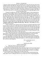 Công tác xã hội với trẻ em nghèo tại Làng Cằng – Môn Sơn – Con Cuông