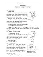 SỨC BỀN VẬT LIỆU CHƯƠNG 10
