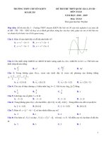 đề thi thử THPT QG 2019   toán   chuyên KHTN hà nội   lần 3    có lời giải