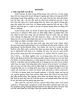 Tổng hợp, đặc trưng tính chất xúc tác acid trên cơ sở carbon từ sinh khối và graphene oxide ứng dụng cho phản ứng este hóa acid lactic tt 