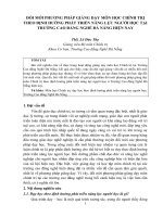 KY YEU HOI THAO ĐỔI MỚI GIẢNG DẠY CHÍNH TRỊ, PHÁP LUẬT