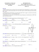 đề thi thử THPT QG 2019   toán   TPHT chuyên thái bình   lần 4    có lời giải