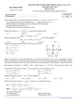 Đề thi thử Toán THPTQG 2019 trường chuyên Hạ Long – Quảng Ninh lần 3