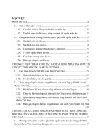 Phân tích và đề xuất các giải pháp nhằm hoàn thiện công tác đào tạo công nhân sản xuất tại Công ty TNHH Crystal Martin Việt Nam