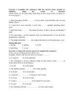 language focus unit 3 lớp 11