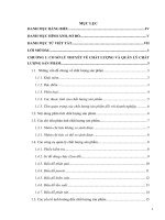 Phân tích và đề xuất giải pháp nâng cao chất lượng sản phẩm tại phân xưởng Đúc của Công ty TNHH sản xuất phụ tùng ô tô xe máy Hưng Yên (AMA)