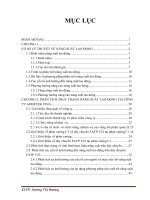 PHÂN TÍCH THỰC TRẠNG ĐỀ XUẤT GIẢI PHÁP NĂNG SUẤT LAO ĐỘNG TẠI CÔNG TY GOERTEK VINA