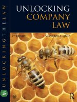 unlocking company law 2013