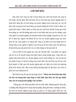 Phân tích tình hình thực hiện chỉ tiêu sản lượng theo mặt hàng và tình hình thực hiện chỉ tiêu giá thành theo yếu tố trong doanh nghiệp vận tải biển 