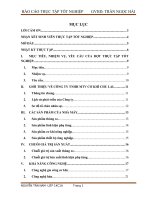 BÁO CÁO THỰC TẬP TỐT NGHIỆP Ô TÔ TRƯỜNG HÁI