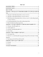 Nghiên cứu chiết xuất hoạt chất từ nguồn giá thể sau thu hoạch nhộng trùng thảo (cordyceps militaris) 