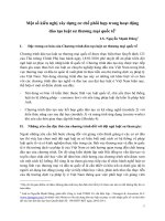 Một số kiến nghị xây dựng cơ chế phối hợp trong hoạt động đào tạo luật sư thương mại quốc tế 