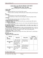 tin lớp 10 bài 15 Làm quen với microsoft word